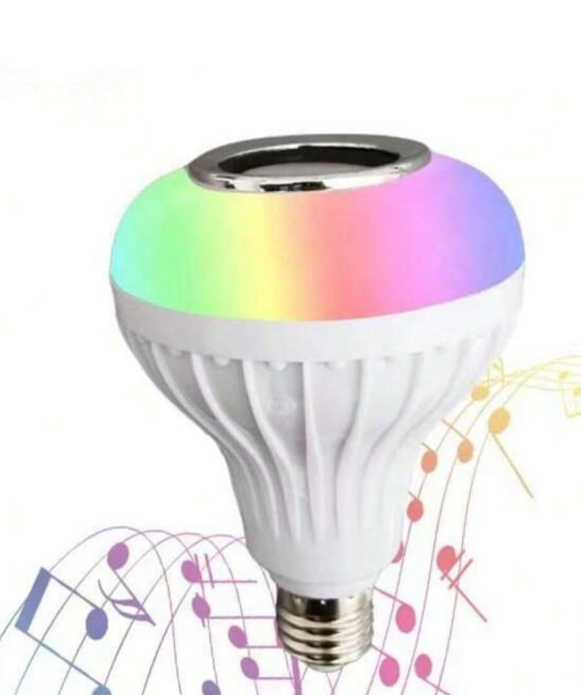 Multicolour Rechargeable LED Bulb Light with Remote Control