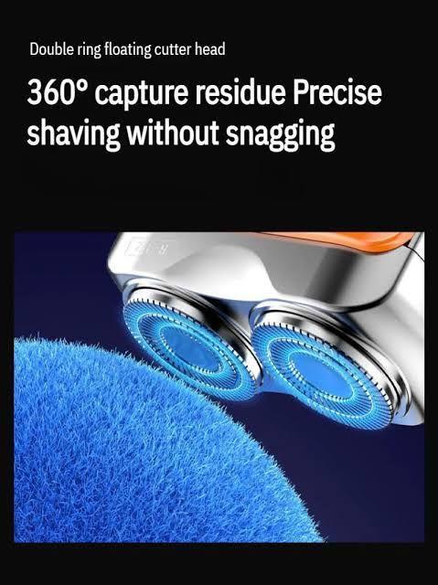 Double Head Hair Shaver Unisex Portable with Floating Blades
