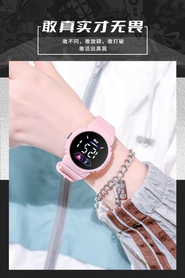Electronic Watch Digital Led Display | Power-saving Multifunctional Precise Time | Casual Large Screen Sports Student Watch