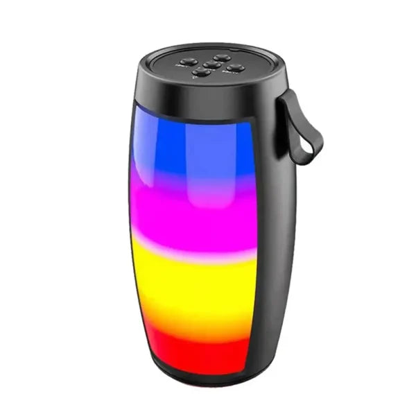 1202 Wireless Bluetooth Speakers Home Outdoor Portable Small Speaker Subwoofer Car Audio Bass Mp3 Player Sound System LED Lights