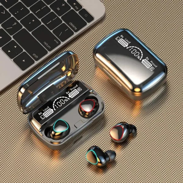 FutureBuds Bluetooth Earbuds Wireless V5.1 Bluetooth Earphone 9d Stereo Headset Build-in MIC