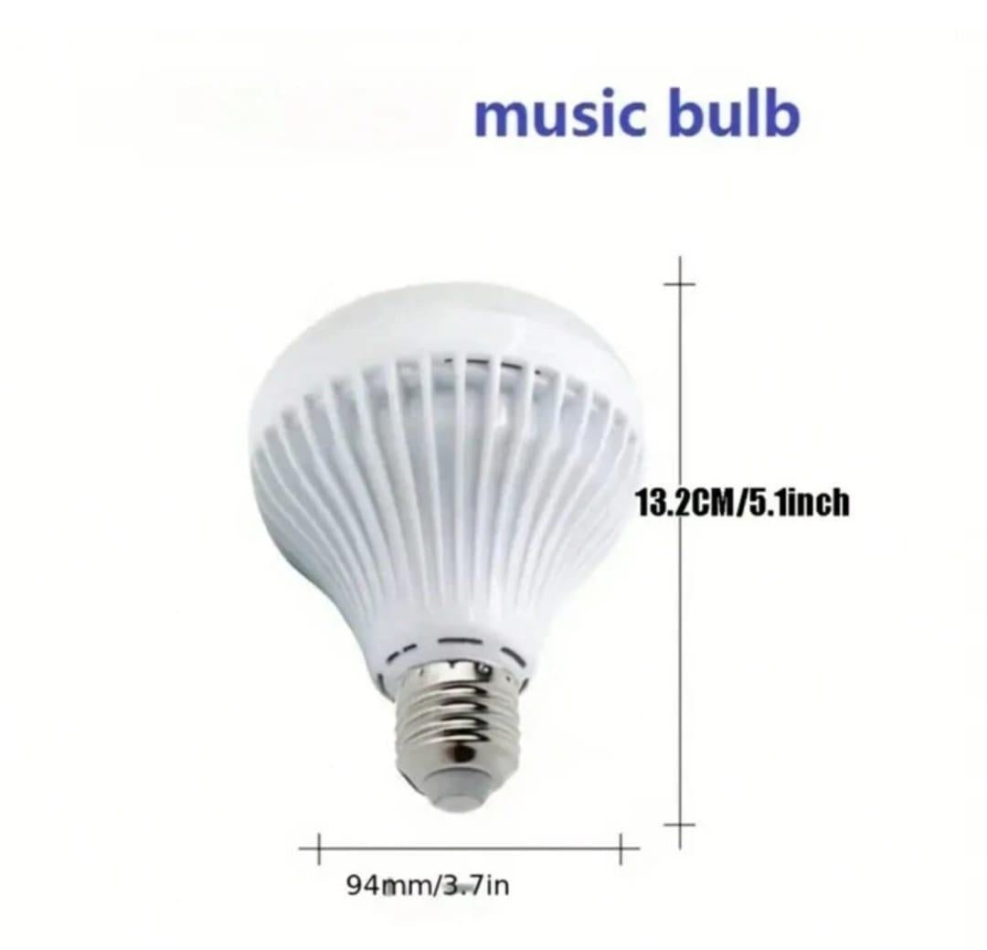 Multicolour Rechargeable LED Bulb Light with Remote Control