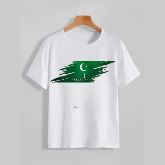 1 Pc Men's Printed Cotton T- Shirt