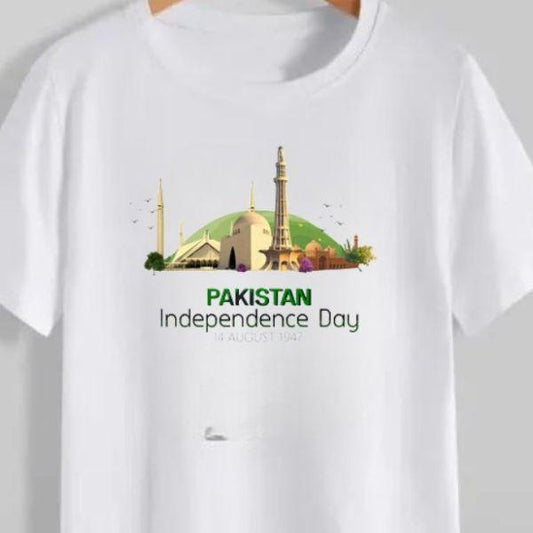 1 Pc Men's Cotton Printed T-Shirt