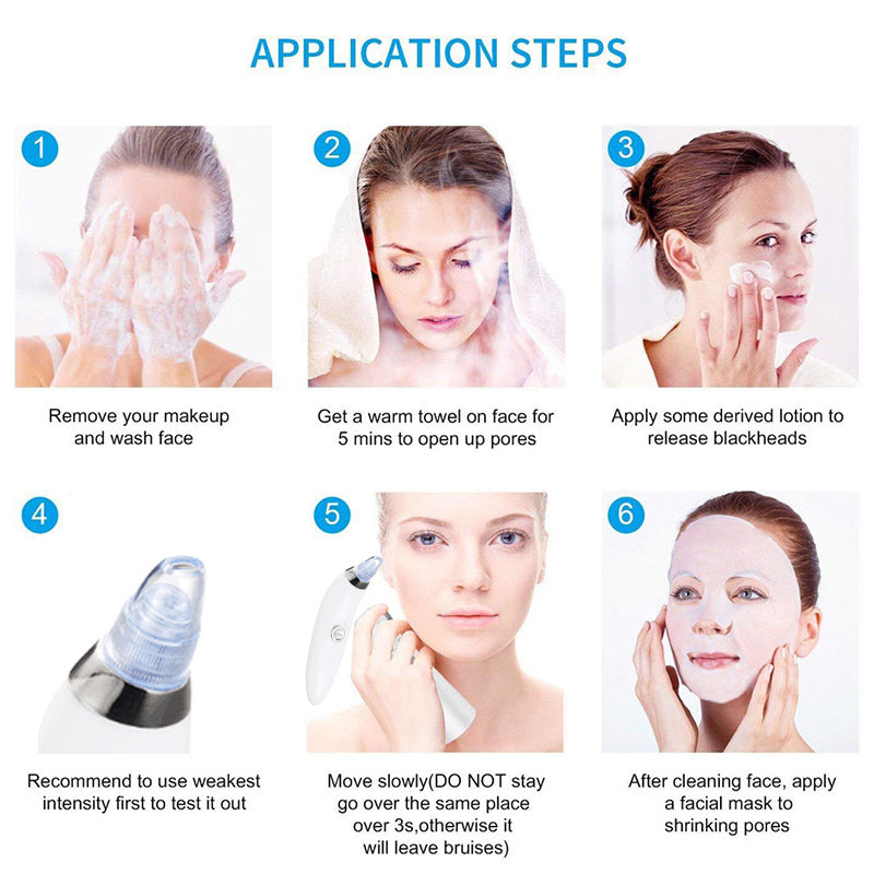 4 in 1 Derma Blackheads Remover Machine