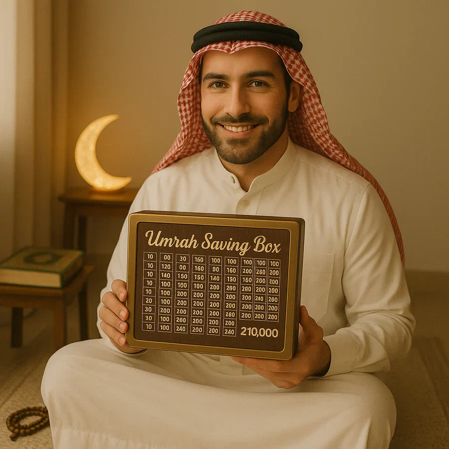 🕋 Umrah Saving Box - Save 210,000 for Umrah 🕋
