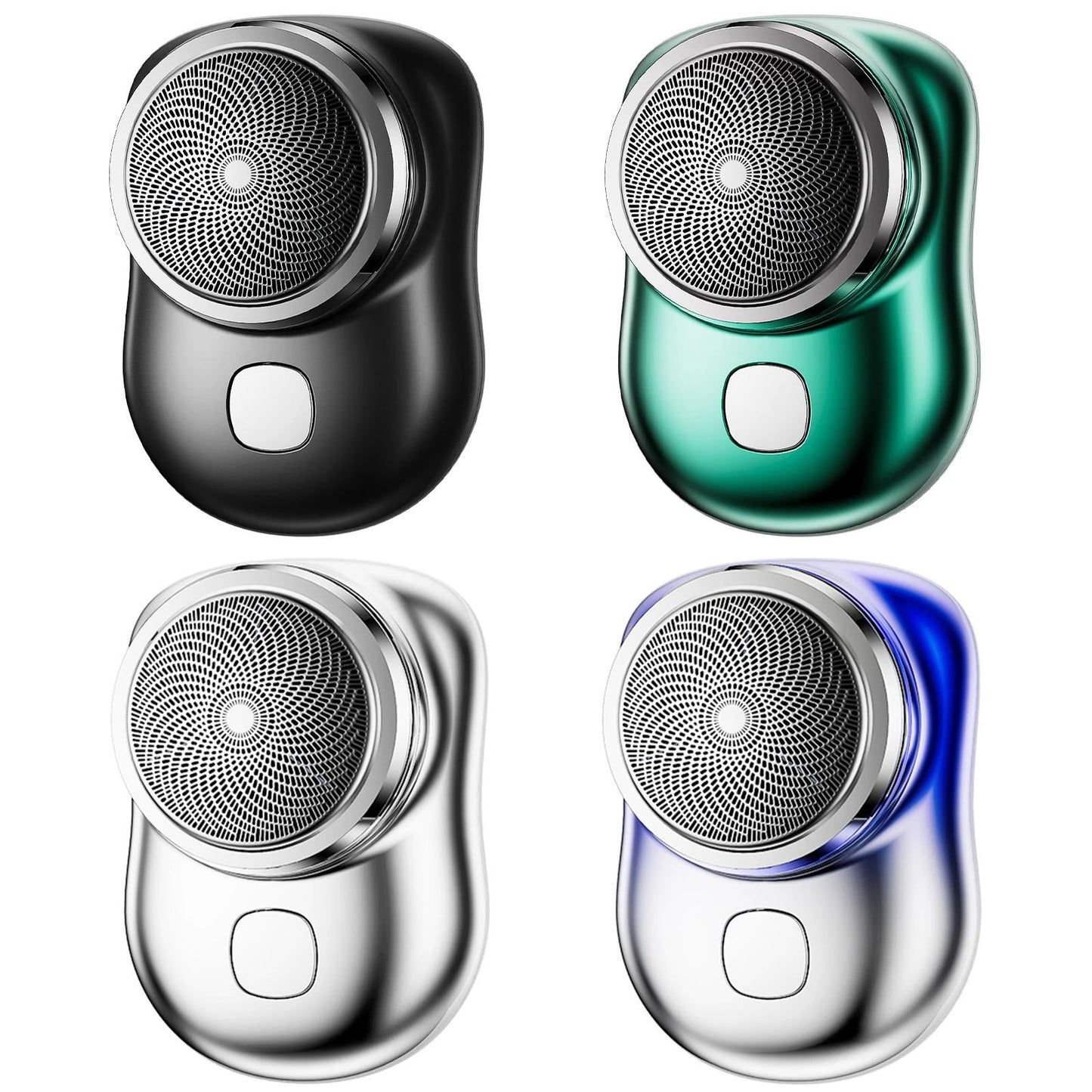 Mini Shaver 3 Blades Portable Electric Shaver Type-c Fast Charging Pocket Razor Beard Trimmer Shaving Machine