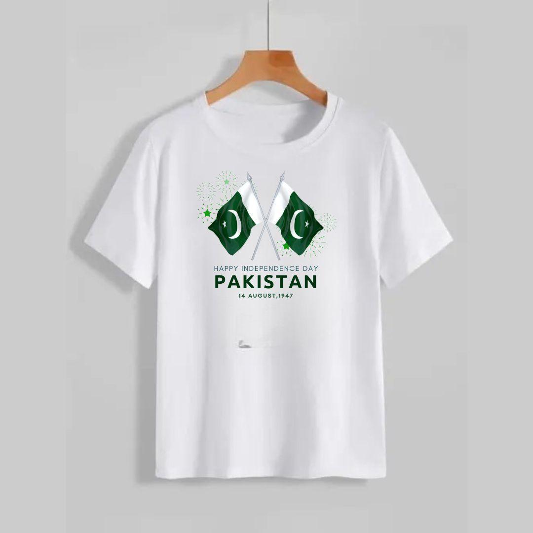 1 Pc Men's Cotton Printed T-Shirt