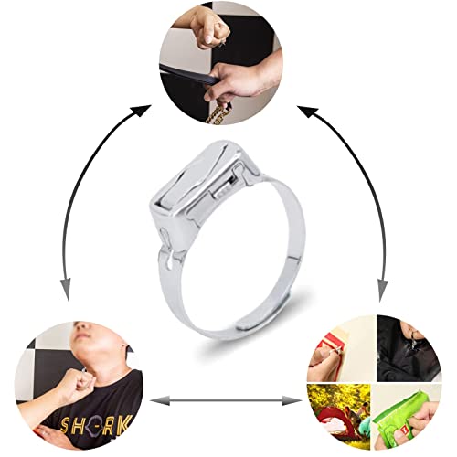 Adjustable Self Defense Ring – Self Defense Ring Knife – Hidden Blade Emergency Protection Tool For Men