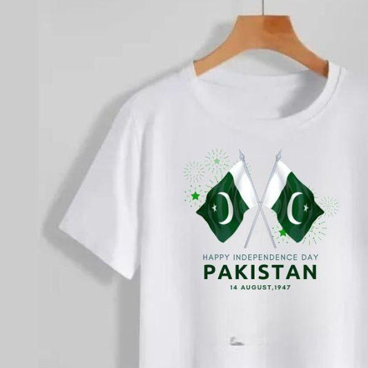1 Pc Men's Cotton Printed T-Shirt