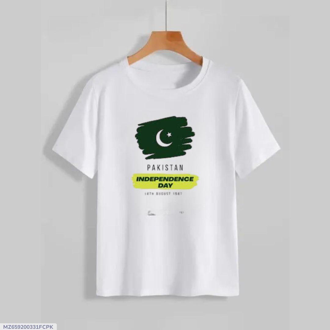 1 Pc Men's Cotton Printed T-Shirt