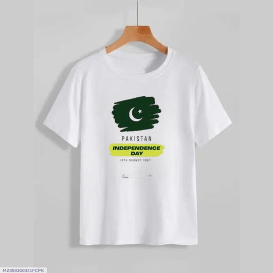 1 Pc Men's Cotton Printed T-Shirt