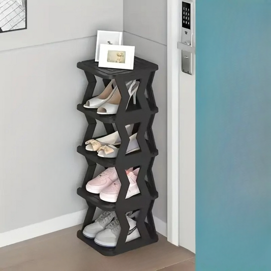 Shoe Rack High Quality – Unique X Shaped Shoe Rack 5 Floors – 5 Tier Shoe Rack