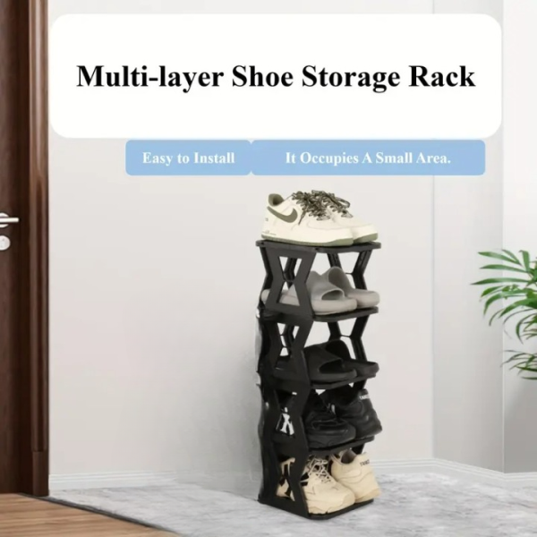 Shoe Rack High Quality – Unique X Shaped Shoe Rack 5 Floors – 5 Tier Shoe Rack