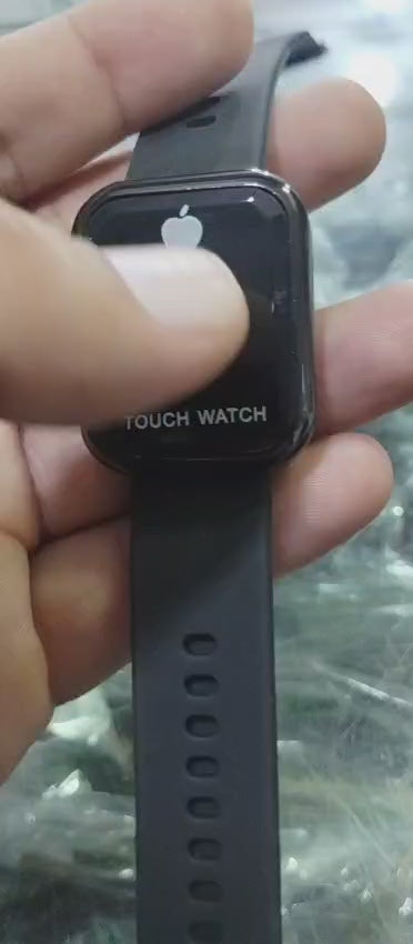Touch Led Watch Fashion Casual Sports Men’s Watch Touch Smart Led Digital Watches Electronics Wrist Watches For Men Women Square Clock (random Color) Without Box