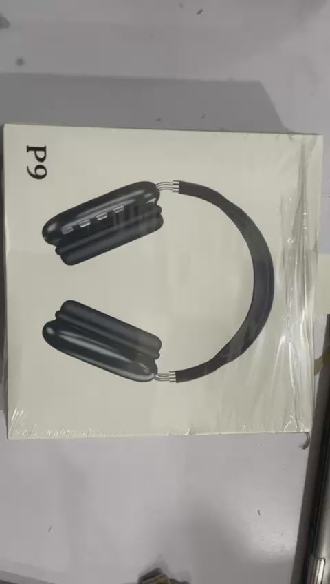 P9 Wireless Bluetooth Headphones Adjustable Over-the-ear Stereo Headset | Best Quality Wireless Headphones (random Color)