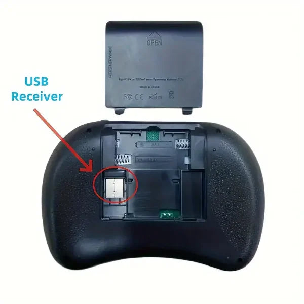 I8 2.4g Mini Wireless Keyboard With Touchpad | 7-color Backlight ,plug And Play | Super Cool Design | Perfect For Android Tv Box, Smart Tv, Projector, Ps3