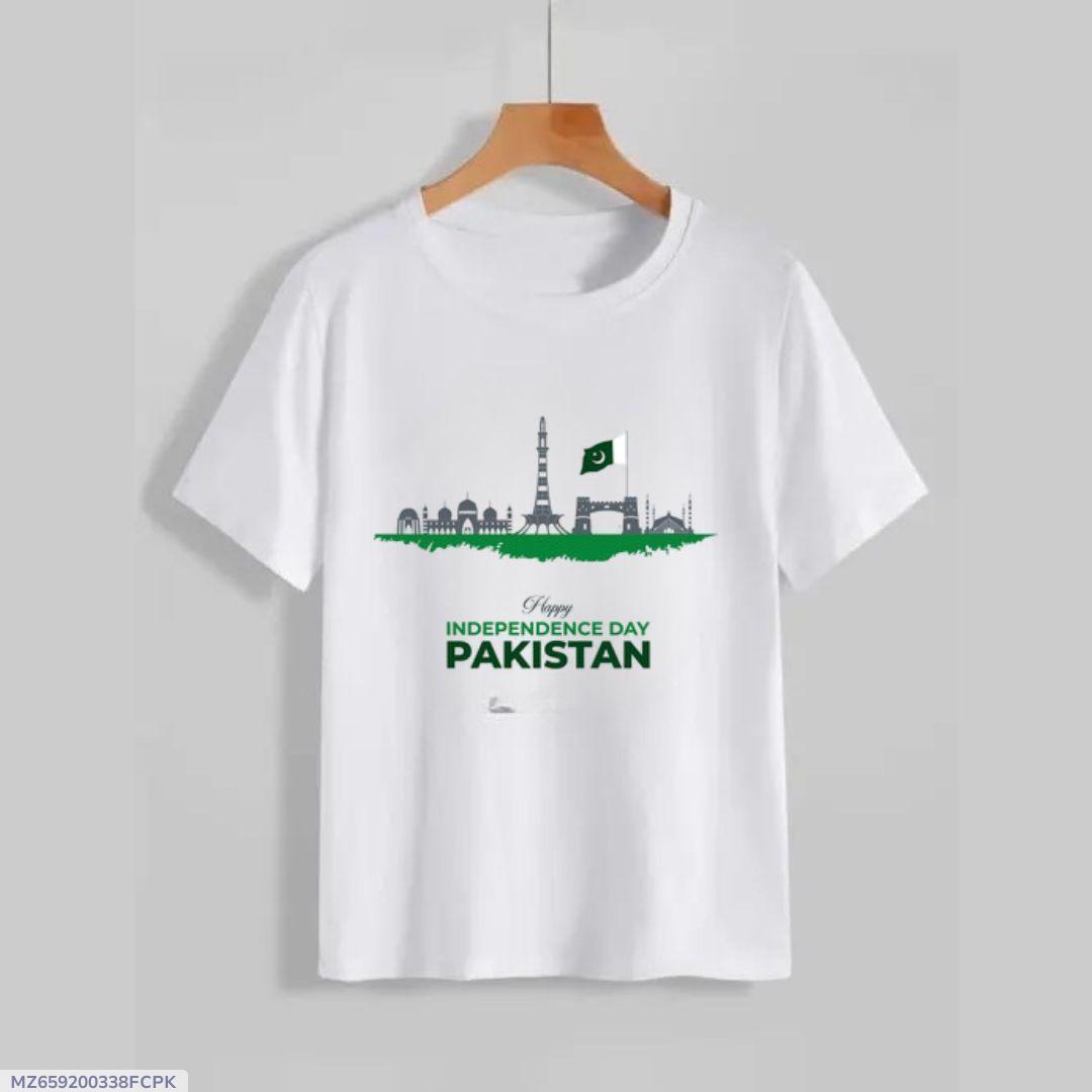 1 Pc Men's Cotton Printed T-Shirt
