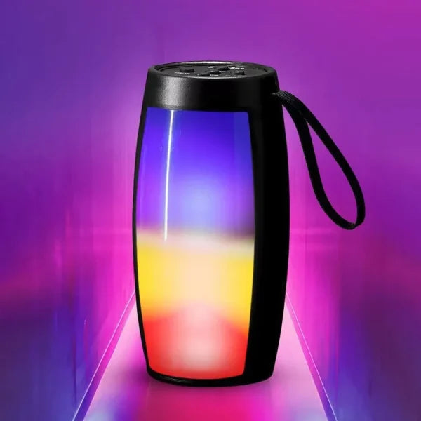 1202 Wireless Bluetooth Speakers Home Outdoor Portable Small Speaker Subwoofer Car Audio Bass Mp3 Player Sound System LED Lights