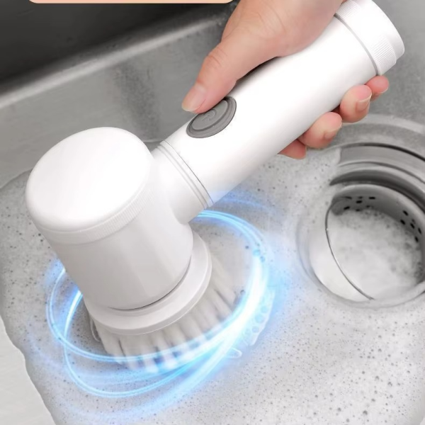 (nw000428) Magic Brush Wireless Battery Cleaning Brush Bathtub Tile Professional Cleaning Brush Rechargeable