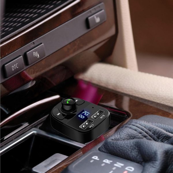 X8 – Multifunctional Car Mp3 Player | Car Wireless Fm Transmitter | Car Mp3 Modulator – 3.1a | Car Accessories ( Random Color )