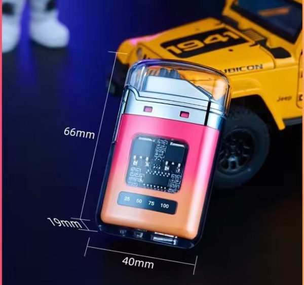 Electric Lighter – Charging Lighter Creative Personality – Cigarette Lighter | Electric Rechargeable Cigarette Lighter ( Random Color )